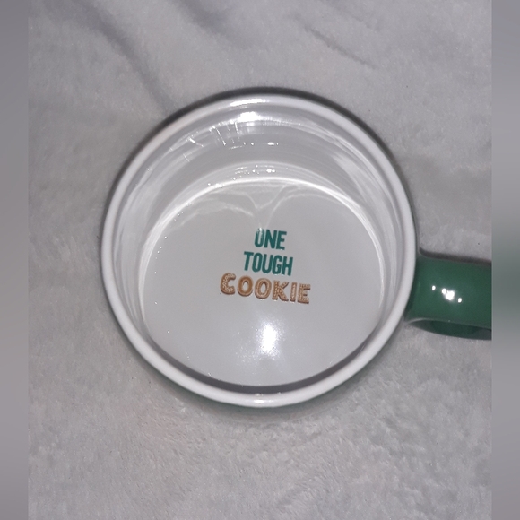 10 Strawberry Street “Bite Me, One Tough Cookie” Mug Holiday Winter Gingerbread - Picture 6 of 9